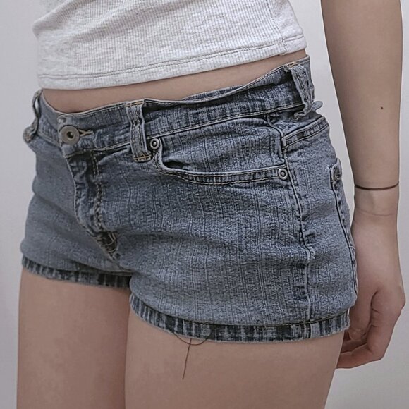 Brandy Jeans Micro Low Waisted Shorts - Picture 2 of 8